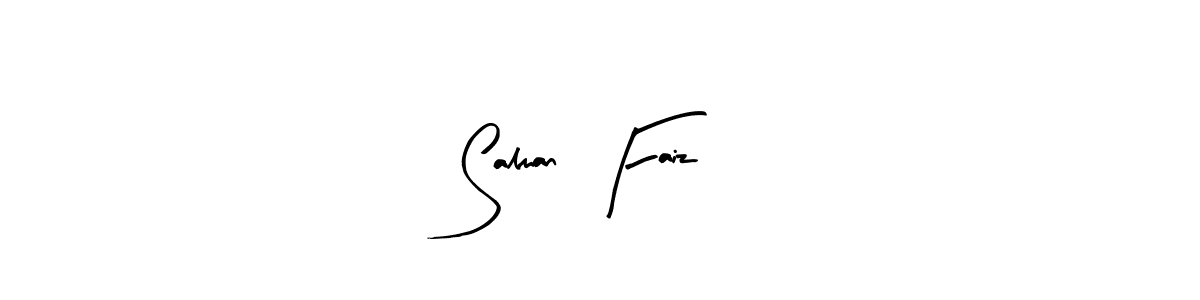 See photos of Salman  Faiz official signature by Spectra . Check more albums & portfolios. Read reviews & check more about Arty Signature font. Salman  Faiz signature style 8 images and pictures png