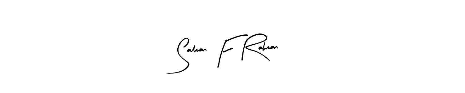 Best and Professional Signature Style for Salman F Rahman. Arty Signature Best Signature Style Collection. Salman F Rahman signature style 8 images and pictures png