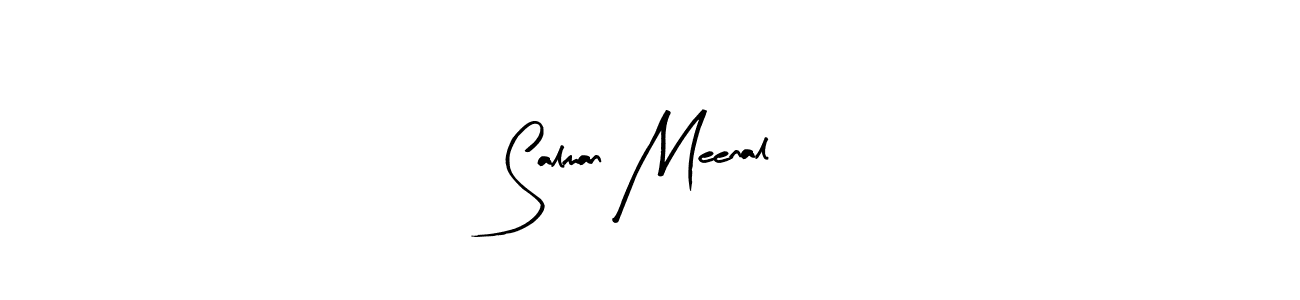 You can use this online signature creator to create a handwritten signature for the name Salman Meenal. This is the best online autograph maker. Salman Meenal signature style 8 images and pictures png