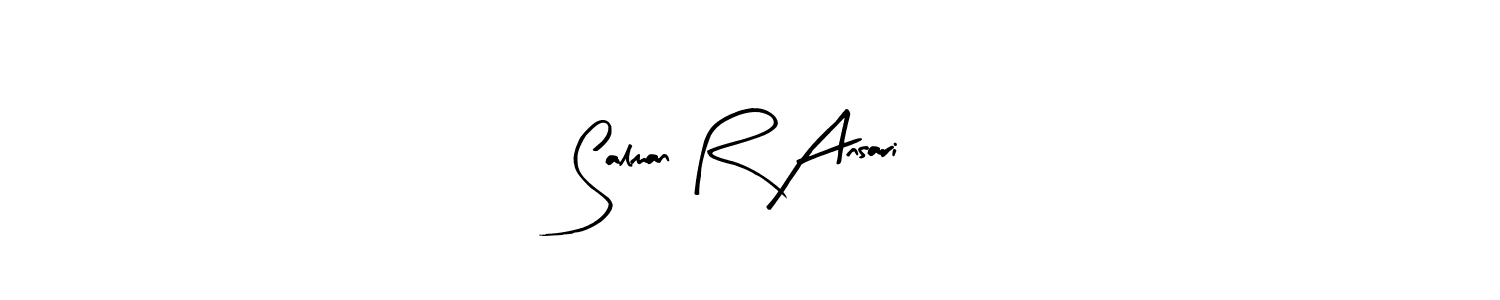 This is the best signature style for the Salman R Ansari name. Also you like these signature font (Arty Signature). Mix name signature. Salman R Ansari signature style 8 images and pictures png