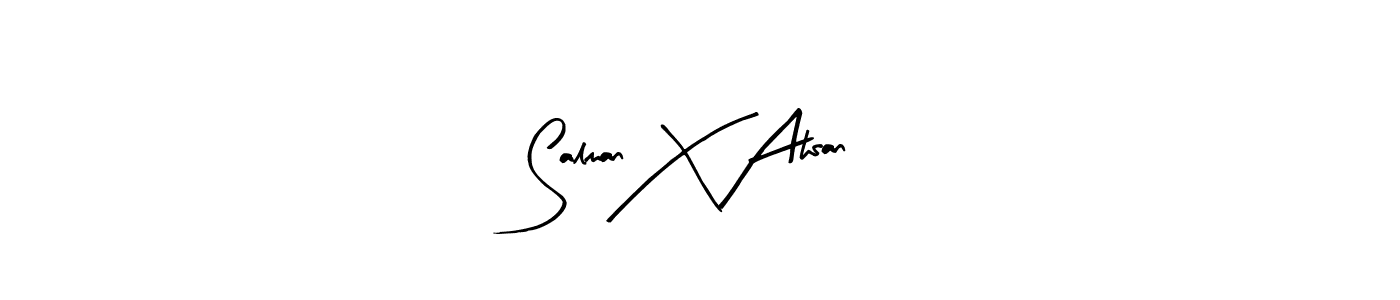 Here are the top 10 professional signature styles for the name Salman X Ahsan. These are the best autograph styles you can use for your name. Salman X Ahsan signature style 8 images and pictures png