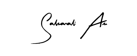 The best way (Arty Signature) to make a short signature is to pick only two or three words in your name. For converting this name Salmanali Am. Salmanali Am signature style 8 images and pictures png