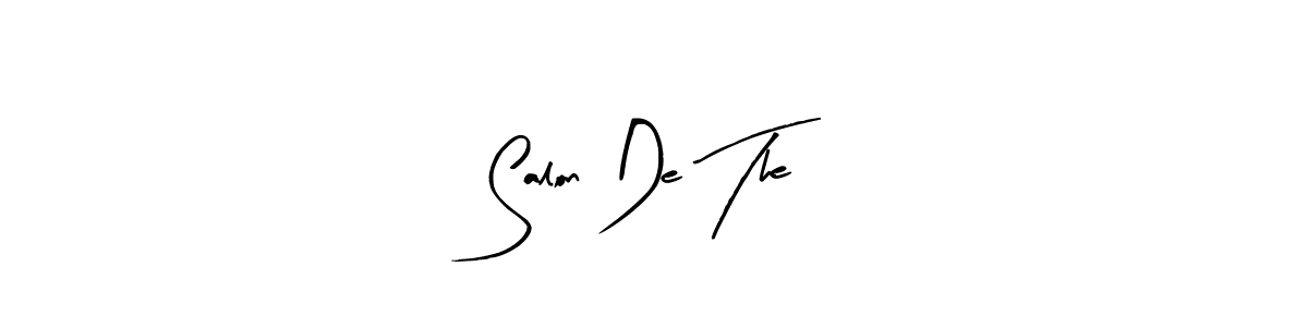 Also You can easily find your signature by using the search form. We will create Salon De The name handwritten signature images for you free of cost using Arty Signature sign style. Salon De The signature style 8 images and pictures png