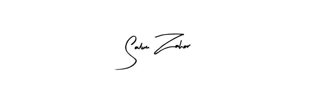 You should practise on your own different ways (Arty Signature) to write your name (Salum Zahor) in signature. don't let someone else do it for you. Salum Zahor signature style 8 images and pictures png