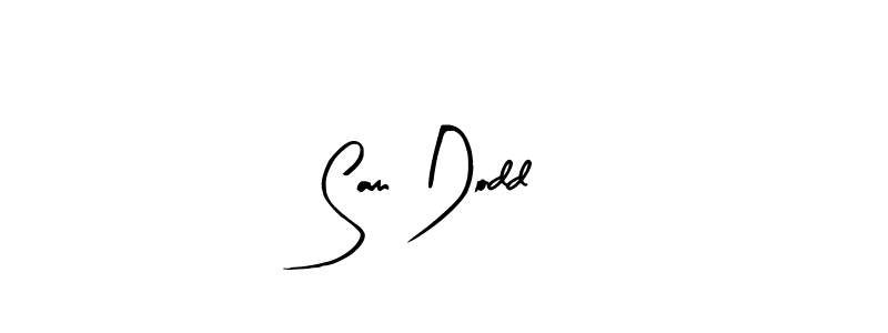 You should practise on your own different ways (Arty Signature) to write your name (Sam Dodd) in signature. don't let someone else do it for you. Sam Dodd signature style 8 images and pictures png