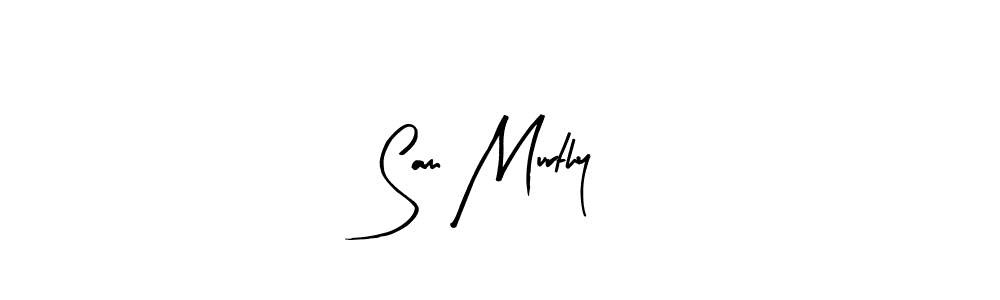 Use a signature maker to create a handwritten signature online. With this signature software, you can design (Arty Signature) your own signature for name Sam Murthy. Sam Murthy signature style 8 images and pictures png