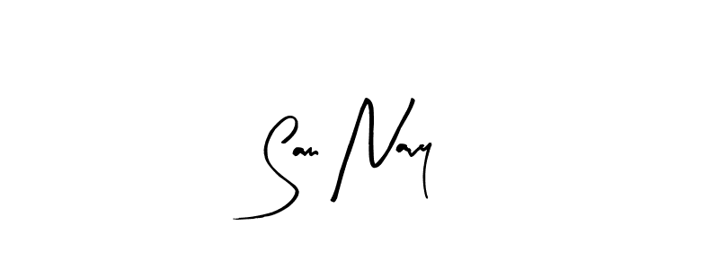 The best way (Arty Signature) to make a short signature is to pick only two or three words in your name. The name Sam Navy include a total of six letters. For converting this name. Sam Navy signature style 8 images and pictures png