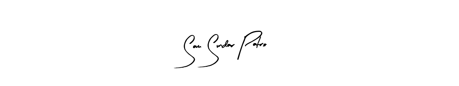 Design your own signature with our free online signature maker. With this signature software, you can create a handwritten (Arty Signature) signature for name Sam Sundar Patro. Sam Sundar Patro signature style 8 images and pictures png