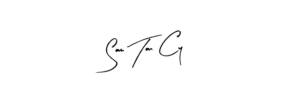 You can use this online signature creator to create a handwritten signature for the name Sam Tan Cy. This is the best online autograph maker. Sam Tan Cy signature style 8 images and pictures png