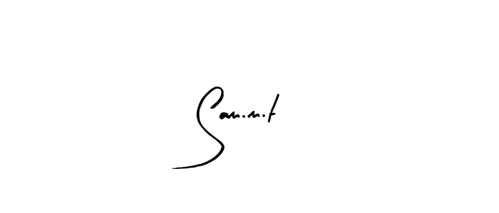 The best way (Arty Signature) to make a short signature is to pick only two or three words in your name. The name Sam.m.t include a total of six letters. For converting this name. Sam.m.t signature style 8 images and pictures png