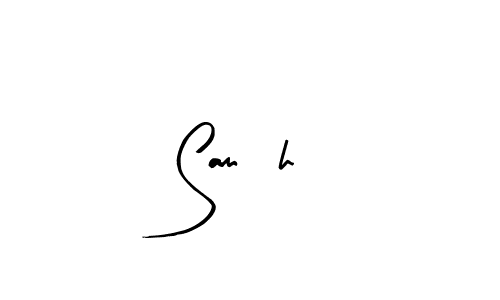 Make a beautiful signature design for name Sam2h. With this signature (Arty Signature) style, you can create a handwritten signature for free. Sam2h signature style 8 images and pictures png