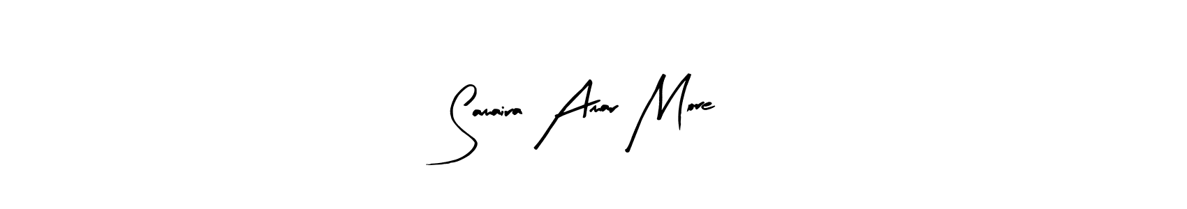This is the best signature style for the Samaira Amar More name. Also you like these signature font (Arty Signature). Mix name signature. Samaira Amar More signature style 8 images and pictures png