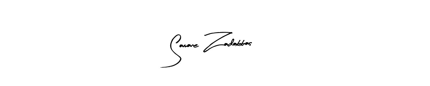 Use a signature maker to create a handwritten signature online. With this signature software, you can design (Arty Signature) your own signature for name Samane Zadabbas. Samane Zadabbas signature style 8 images and pictures png