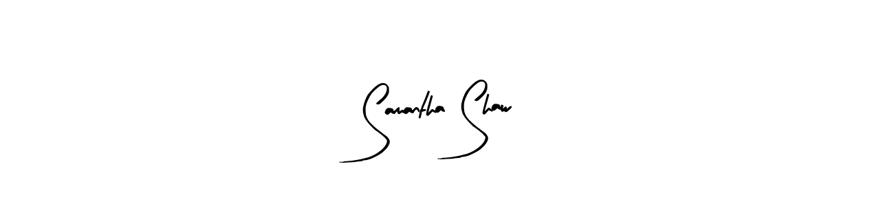 You can use this online signature creator to create a handwritten signature for the name Samantha Shaw. This is the best online autograph maker. Samantha Shaw signature style 8 images and pictures png