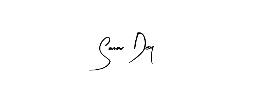 Samar Dey stylish signature style. Best Handwritten Sign (Arty Signature) for my name. Handwritten Signature Collection Ideas for my name Samar Dey. Samar Dey signature style 8 images and pictures png