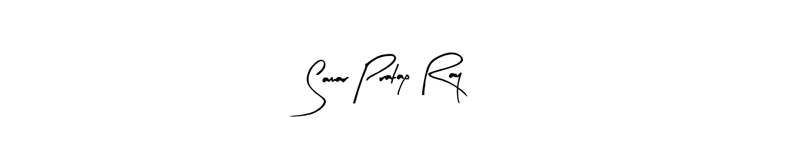 Design your own signature with our free online signature maker. With this signature software, you can create a handwritten (Arty Signature) signature for name Samar Pratap Ray. Samar Pratap Ray signature style 8 images and pictures png