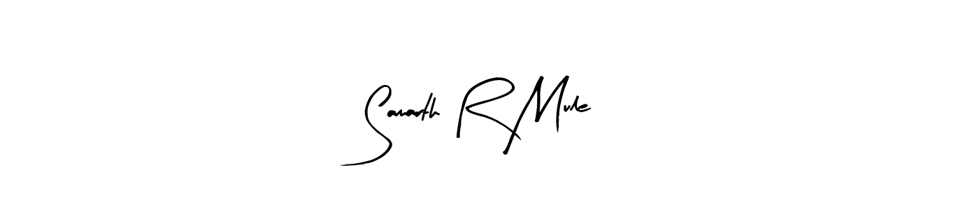 Also we have Samarth R Mule name is the best signature style. Create professional handwritten signature collection using Arty Signature autograph style. Samarth R Mule signature style 8 images and pictures png