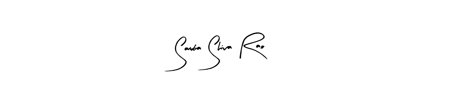 You can use this online signature creator to create a handwritten signature for the name Samba Shiva Rao. This is the best online autograph maker. Samba Shiva Rao signature style 8 images and pictures png