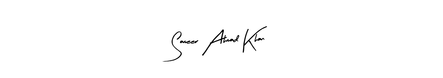 Check out images of Autograph of Sameer Ahmad Khan name. Actor Sameer Ahmad Khan Signature Style. Arty Signature is a professional sign style online. Sameer Ahmad Khan signature style 8 images and pictures png