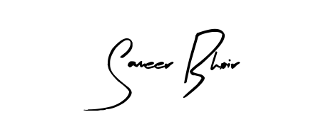 Once you've used our free online signature maker to create your best signature Arty Signature style, it's time to enjoy signing your documents with Sameer Bhoir name. Sameer Bhoir signature style 8 images and pictures png