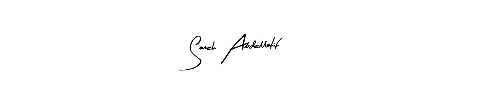 Also You can easily find your signature by using the search form. We will create Sameh Abdellatif name handwritten signature images for you free of cost using Arty Signature sign style. Sameh Abdellatif signature style 8 images and pictures png