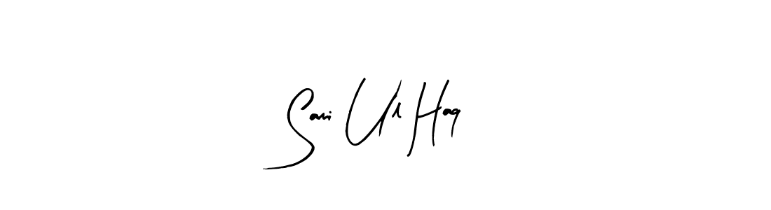 Also we have Sami Ul Haq name is the best signature style. Create professional handwritten signature collection using Arty Signature autograph style. Sami Ul Haq signature style 8 images and pictures png