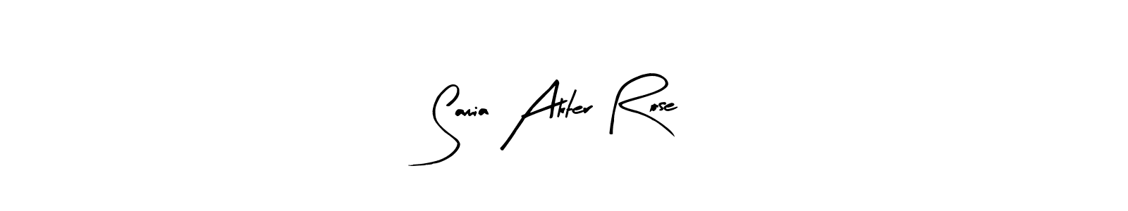 Samia Akter Rose stylish signature style. Best Handwritten Sign (Arty Signature) for my name. Handwritten Signature Collection Ideas for my name Samia Akter Rose. Samia Akter Rose signature style 8 images and pictures png