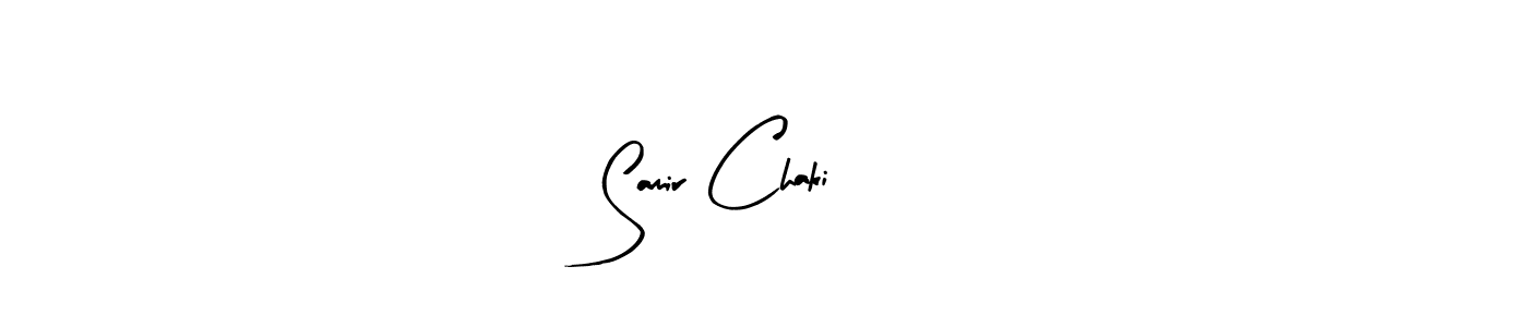 Once you've used our free online signature maker to create your best signature Arty Signature style, it's time to enjoy all of the benefits that Samir Chaki 18 name signing documents. Samir Chaki 18 signature style 8 images and pictures png