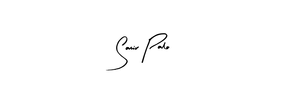 Also You can easily find your signature by using the search form. We will create Samir Palo name handwritten signature images for you free of cost using Arty Signature sign style. Samir Palo signature style 8 images and pictures png