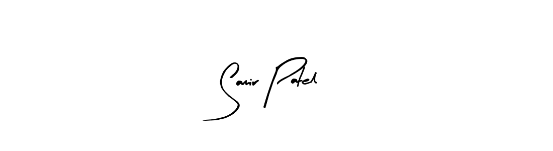 if you are searching for the best signature style for your name Samir Patel. so please give up your signature search. here we have designed multiple signature styles  using Arty Signature. Samir Patel signature style 8 images and pictures png