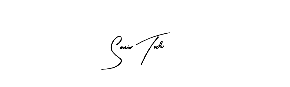 You can use this online signature creator to create a handwritten signature for the name Samir Tudu. This is the best online autograph maker. Samir Tudu signature style 8 images and pictures png