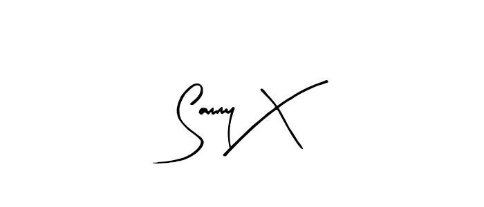 Make a beautiful signature design for name Sammy X. With this signature (Arty Signature) style, you can create a handwritten signature for free. Sammy X signature style 8 images and pictures png