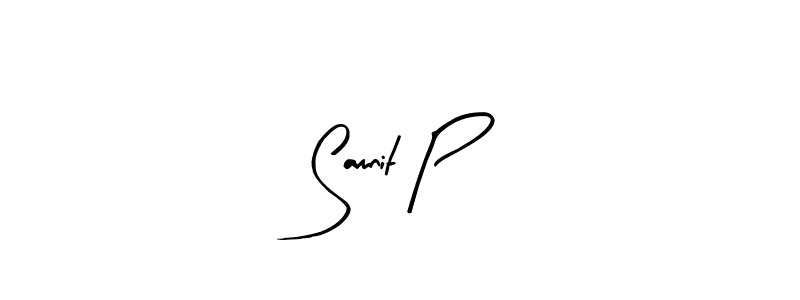 Once you've used our free online signature maker to create your best signature Arty Signature style, it's time to enjoy all of the benefits that Samnit P name signing documents. Samnit P signature style 8 images and pictures png