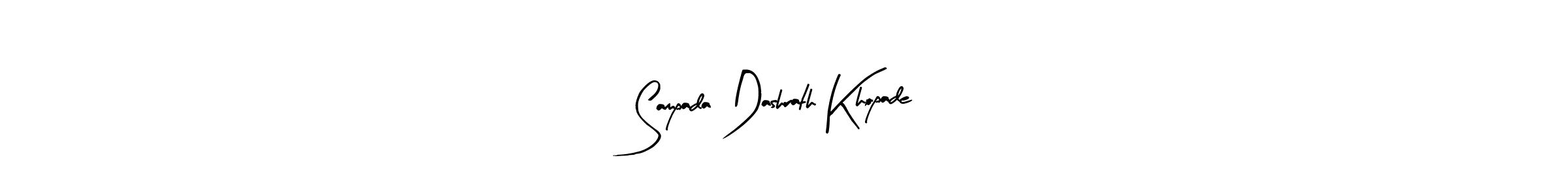 Make a short Sampada Dashrath Khopade signature style. Manage your documents anywhere anytime using Arty Signature. Create and add eSignatures, submit forms, share and send files easily. Sampada Dashrath Khopade signature style 8 images and pictures png