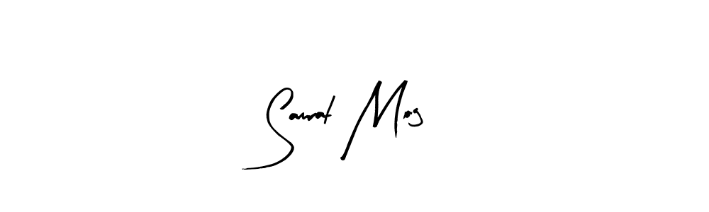if you are searching for the best signature style for your name Samrat Mog. so please give up your signature search. here we have designed multiple signature styles  using Arty Signature. Samrat Mog signature style 8 images and pictures png