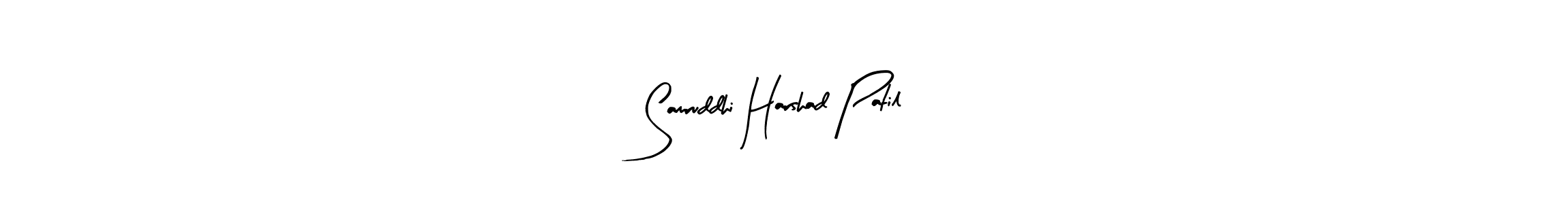 You can use this online signature creator to create a handwritten signature for the name Samruddhi Harshad Patil. This is the best online autograph maker. Samruddhi Harshad Patil signature style 8 images and pictures png