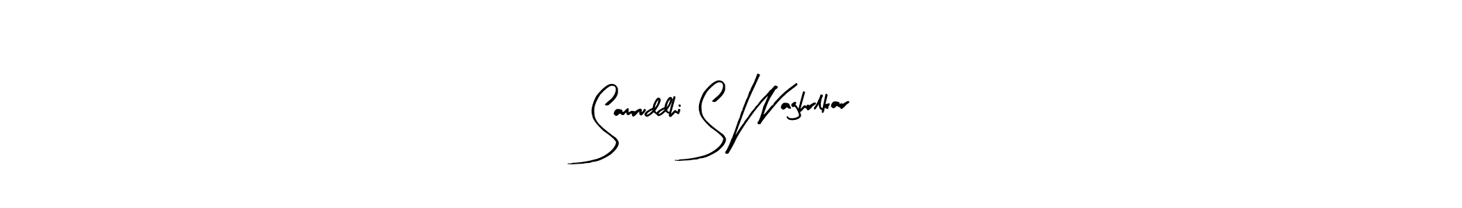 Similarly Arty Signature is the best handwritten signature design. Signature creator online .You can use it as an online autograph creator for name Samruddhi S Waghrlkar. Samruddhi S Waghrlkar signature style 8 images and pictures png