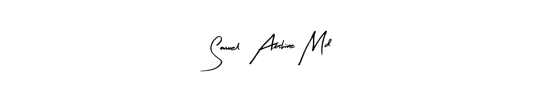 The best way (Arty Signature) to make a short signature is to pick only two or three words in your name. The name Samuel  Abshire Md include a total of six letters. For converting this name. Samuel  Abshire Md signature style 8 images and pictures png