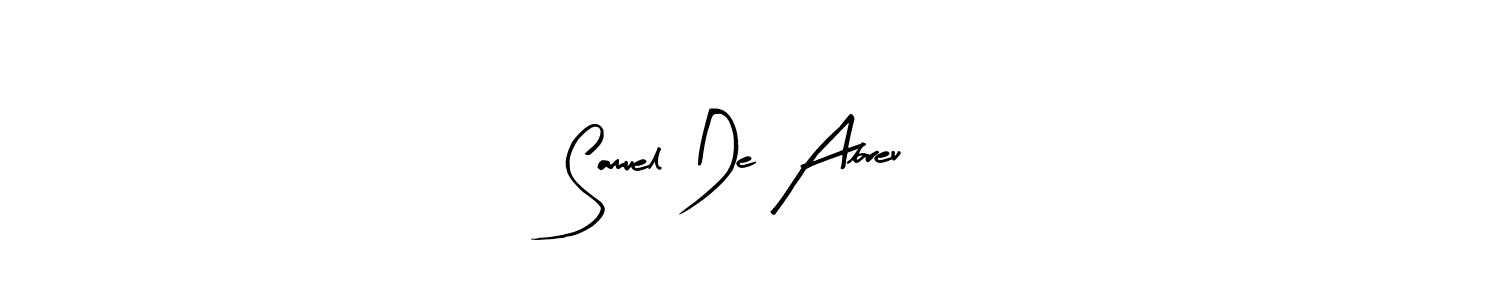 You should practise on your own different ways (Arty Signature) to write your name (Samuel De Abreu) in signature. don't let someone else do it for you. Samuel De Abreu signature style 8 images and pictures png
