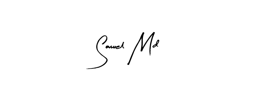 The best way (Arty Signature) to make a short signature is to pick only two or three words in your name. The name Samuel Md include a total of six letters. For converting this name. Samuel Md signature style 8 images and pictures png