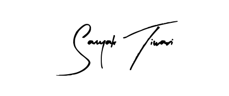 Practice writing Samyak Tiwari with the flow of Arty Signature lettering. A fantastic source of inspiration for developing your personal signature style. Samyak Tiwari signature style 8 images and pictures png