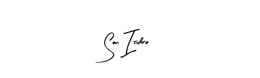 How to make San Isidro signature? Arty Signature is a professional autograph style. Create handwritten signature for San Isidro name. San Isidro signature style 8 images and pictures png