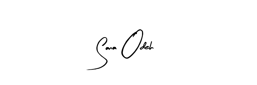 Also we have Sana Odeh name is the best signature style. Create professional handwritten signature collection using Arty Signature autograph style. Sana Odeh signature style 8 images and pictures png