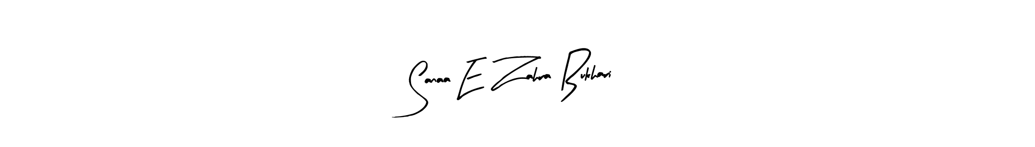 How to make Sanaa E Zahra Bukhari signature? Arty Signature is a professional autograph style. Create handwritten signature for Sanaa E Zahra Bukhari name. Sanaa E Zahra Bukhari signature style 8 images and pictures png