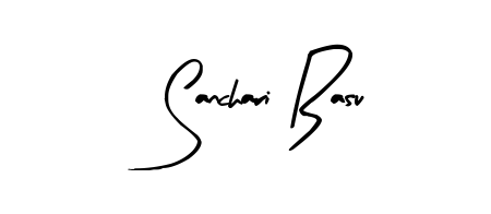 Create an unforgettable impression when signing with Sanchari Basu name styled in Arty Signature typography. 100% free online generator. Sanchari Basu signature style 8 images and pictures png