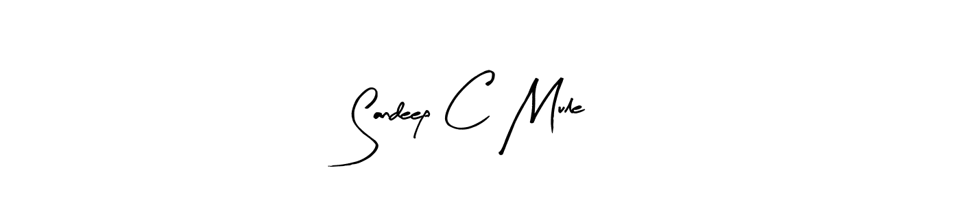 It looks lik you need a new signature style for name Sandeep C Mule. Design unique handwritten (Arty Signature) signature with our free signature maker in just a few clicks. Sandeep C Mule signature style 8 images and pictures png