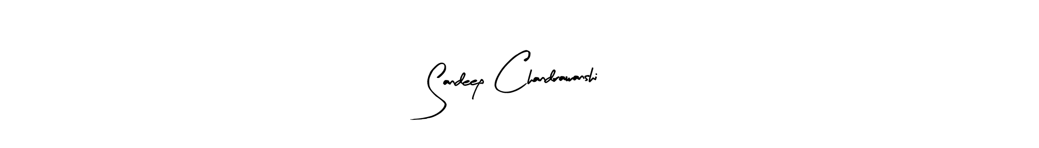 Design your own signature with our free online signature maker. With this signature software, you can create a handwritten (Arty Signature) signature for name Sandeep Chandrawanshi. Sandeep Chandrawanshi signature style 8 images and pictures png