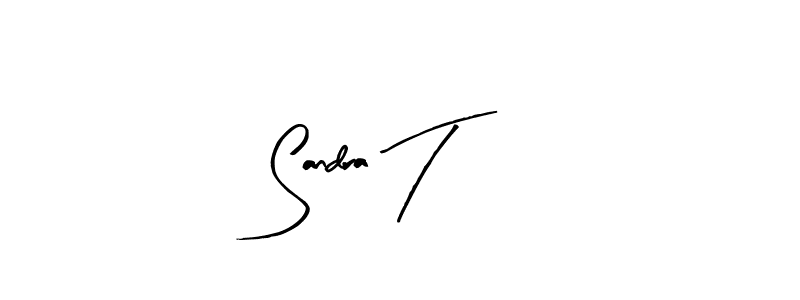 if you are searching for the best signature style for your name Sandra T. so please give up your signature search. here we have designed multiple signature styles  using Arty Signature. Sandra T signature style 8 images and pictures png