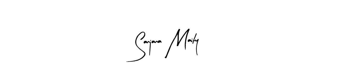 You can use this online signature creator to create a handwritten signature for the name Sanjana Maity. This is the best online autograph maker. Sanjana Maity signature style 8 images and pictures png