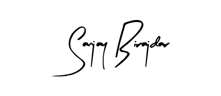 A sleek calligraphic signature for name Sanjay Birajdar utilizing Arty Signature styling. Great for adding personal signatures to photos and art. Sanjay Birajdar signature style 8 images and pictures png